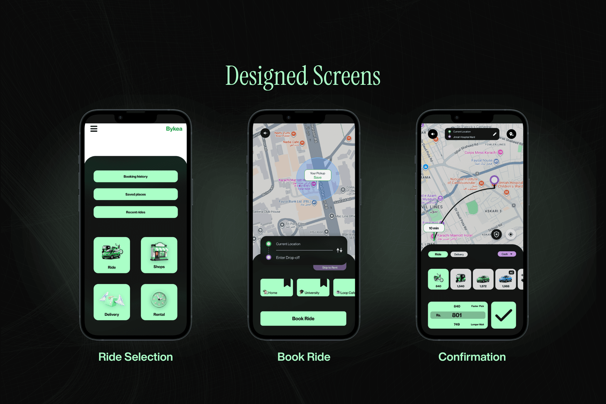 Bykea booking experience Redesign — cover thumbnail